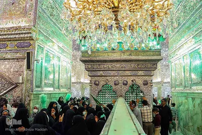 حضور هیئت های مذهبی جوان شهر شیراز در حرم مطهر شاهچراغ