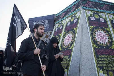راهپیمایی جاماندگان اربعین حسینی در تهران
