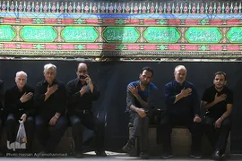 تعزیه در سبزه میدان بازار تهران