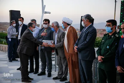 افتتاح مسجد پارک کوهستانی دراک شیراز