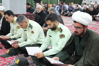 مراسم سوم امام شهید در ملایر
