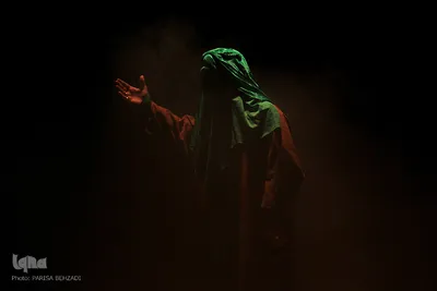 نمایش چادر خاکی مادر/عکاس: پریسا بهزادی