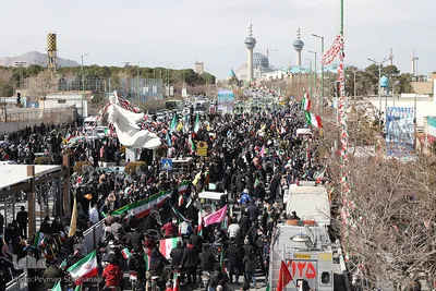 جشن سالروز پیروزی انقلاب اسلامی در اصفهان