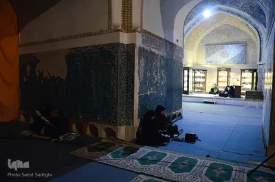 قرار بندگی؛ احیای شب ۲۱ رمضان در مسجد کبود تبریز