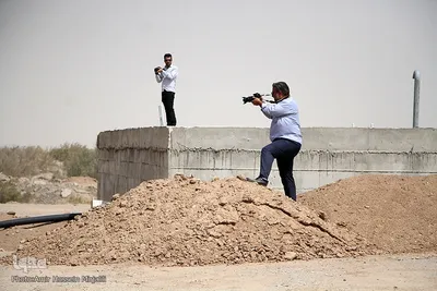 بازدید جمعی از اصحاب رسانه از طرح های در دست اقدام سازمان سیما ، منظر و فضای سبز شهرداری یزد