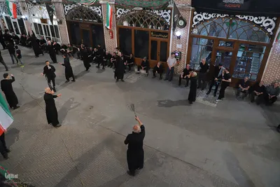 عزاداری هشتم محرم در بازار تبریز
