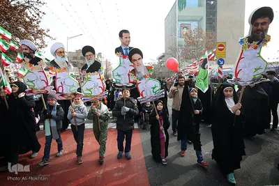 راهپیمایی یوم الله ۲۲ بهمن در تهران -2