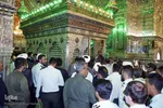 ادای احترام فراجا فارس به مقام حضرت شاهچراغ(ع)