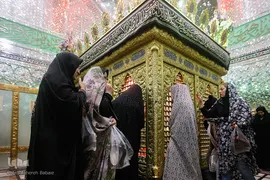 عزاداری شب عاشورای حسینی در 
حرم امام زاده حسن(ع)