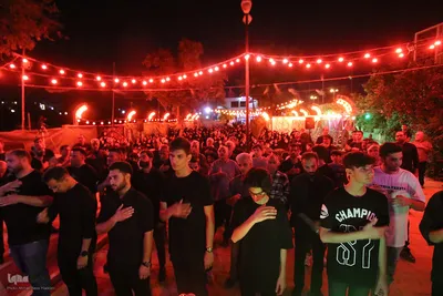 عزاداری شب اربعین در موکب انصارالمهدی(عج) شهرک سعدی شیراز