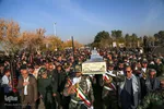 مراسم استقبال مردم شیراز از شهدای گمنام