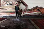 قالیشویی‌ در آستانه عید نوروز/عکاس:پریسا بهزادی
