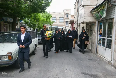 دیدار با خانواده شهدای جنگ رمضان