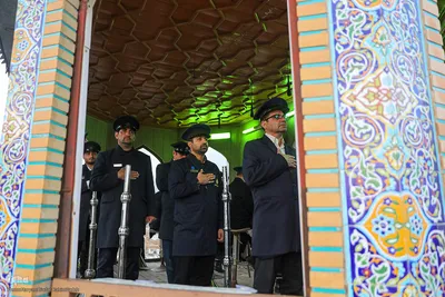 لحظه تحویل سال ۱۴۰۳ در حرم حضرت شاهچراغ(ع)