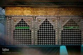 آستان منور حضرت معصومه(س) در شب میلاد کریم اهل بیت، امام حسن(ع)