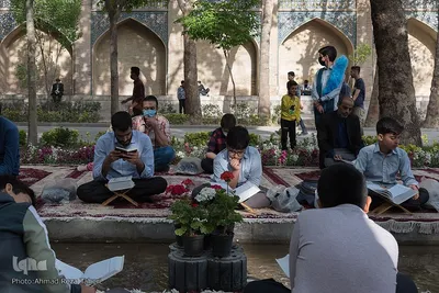 جزء‌خوانی قرآن در گذر فرهنگی چهار باغ عباسی