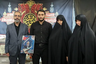 دیدار جامعه قرآنی با خانواده شهید طهرانچی