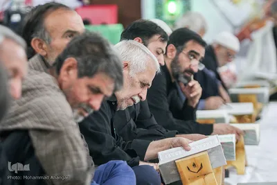 جزءخوانی قرآن کریم در مسجد فاطمه‌زهرا(س) اهواز