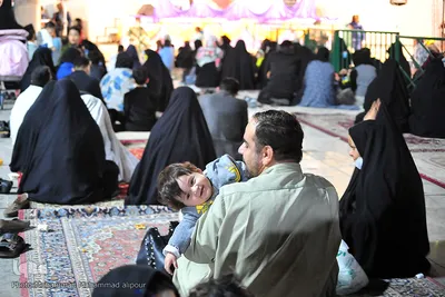 جشن اعیاد شعبانیه در حرم علی‌بن مهزیار اهوازی