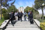 مرمت آرامگاه باباطاهر پس از آسیب‌های ناشی از حملات آمریکایی صهیونیستی