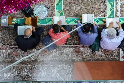 از افطار تا سحر با جلسات قرآنی شهر تهران ـ ۳ (حسینه کربلایی ها)
