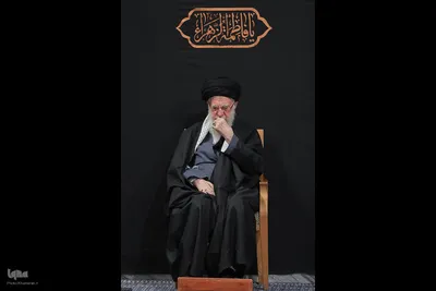 اولین شب مراسم عزاداری شهادت حضرت زهرا(س) با حضور رهبر معظم انقلاب