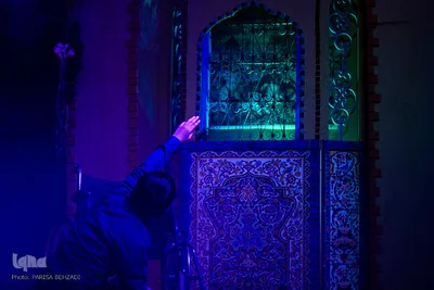 نمایش چادر خاکی مادر/عکاس پریسا بهزادی