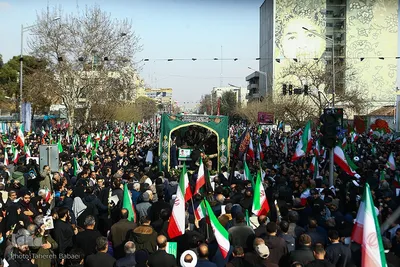 تشییع پیکر فرماندهان شهید