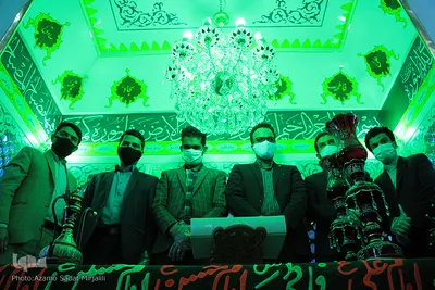 بازدید اصحاب رسانه از امامزاده سید نصرالله (ع) یزد‎