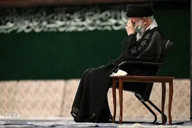 مراسم عزاداری شب عاشورای حسینی(ع) در حسینیه امام خمینی