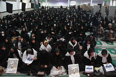 مراسم بزرگداشت سومین سالگرد شهادت سردار سپهبد شهید قاسم سلیمانی در حسینیه شهدای گمنام سپاه قائم آل محمد (عج) سمنان