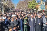 تجمع سوگواران رهبر شهید انقلاب در کردستان
