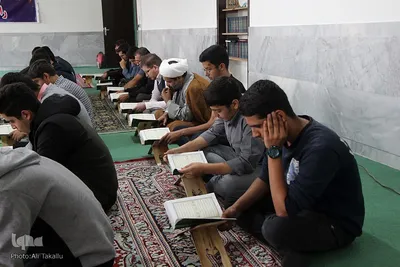 برگزاری کرسی تلاوت قرآن دانش آموزی در حمایت ازمردم مظلوم فلسطین‎