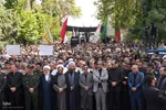 قدردانی مردم ارومیه از رئیس جمهور‎ شهید