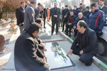 گرامیداشت روز پدر در جوار مزار شهدای ارومیه‎