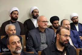 دیدار دست‌اندرکاران کنگره شهدای استان قزوین با رهبر انقلاب