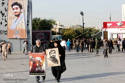 مراسم تشییع پیکر مطهر شهید محسن حججی در تهران