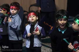 پیاده روی جاماندگان نونهال اربعین حسینی در دانشگاه امام صادق(ع)