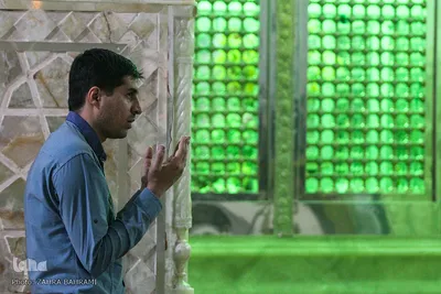 آیین جزء خوانی قرآن کریم امامزادگان عبدالله و آمنه خاتون (ع)/عکاس:زهرا بهرامی 