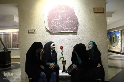 بازدید شرکت کنندگان مسابقات قرآن دانش آموزی از باغ موزه دفاع مقدس