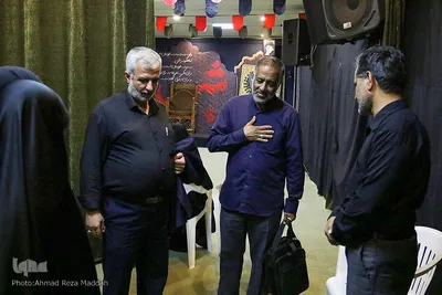 دیدار مدیرعامل اتحادیه تشکلهای قرانی کشور با پدر شهید اسلامی‎‎