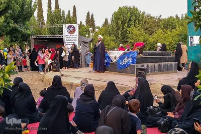 سه شنبه های مهدوی در جوار شهدای گمنام بوستان شهروند شیراز‎‎