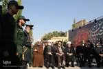 اهتزاز پرچم حرم حضرت اباعبدالله الحسین(ع) در شیراز