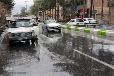 یک روز بارانی در بیرجند
