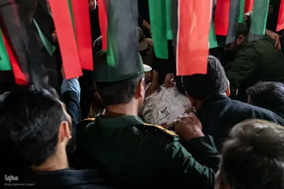 تشییع پیکر شهید رمضانعلی چوبداری