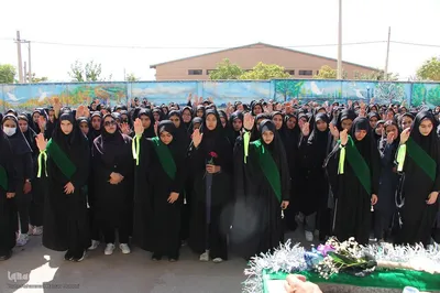 زنگ مهر رضوی در مدارس همدان‎