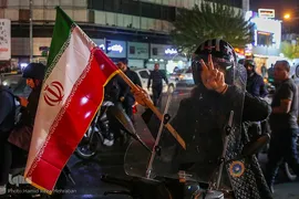 جشن پیروزی تیم ملی در تهران/2