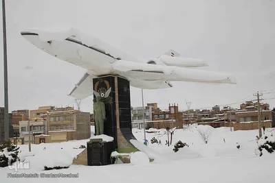 بهار 1401 با طعم برف و سرما در اهر