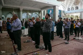 نماز عیدقربان در حرم حضرت عبدالعظیم حسنی(ع)