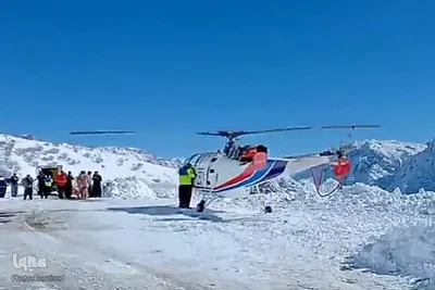 عملیات امدادرسانی اورژانس کردستان به مادران باردار در مناطق صعب العبور روستایی